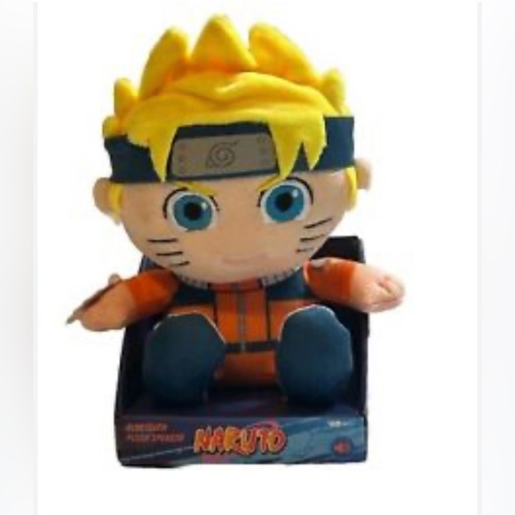 Naruto Bitty Boomers 2 Inch Plush Bluetooth Speaker New in Box - Picture 1 of 5